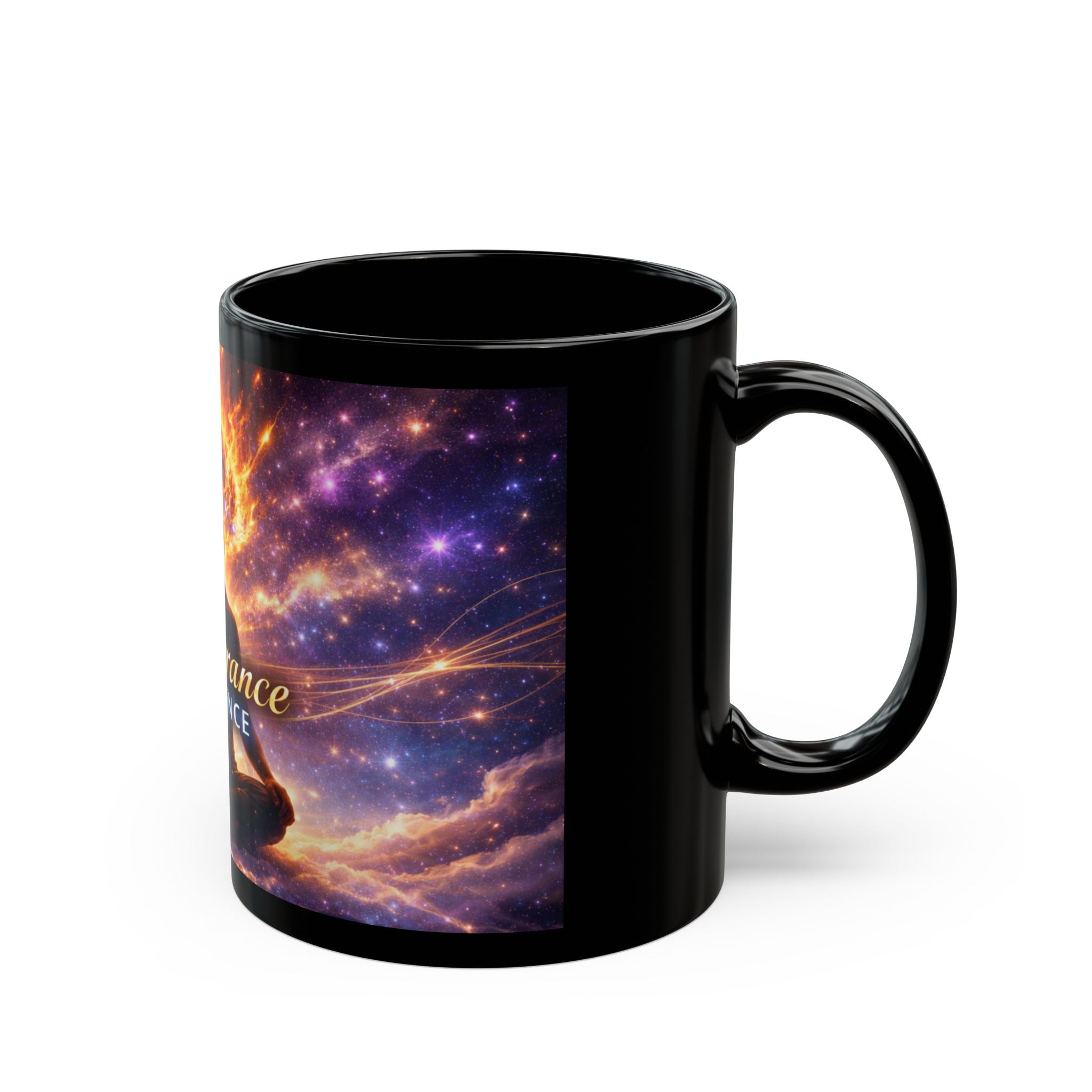 The Luxuberance Experience Black Mug Coffee Cup 11oz